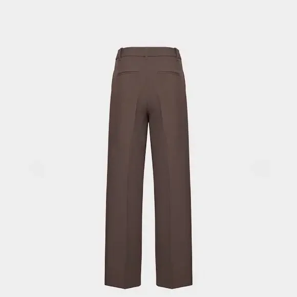 NWT Aritzia The Effortless Pants Size 0 (estimated) in Rich Mocha Brown - Picture 7 of 15